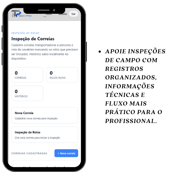 Inspeção de Rolos TECH-PRO